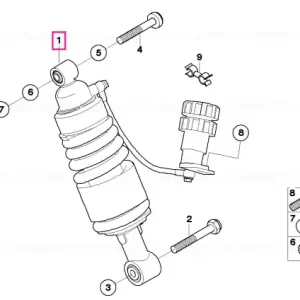 Arc suspensie, spate - BMW Motorrad Disponibil imediat