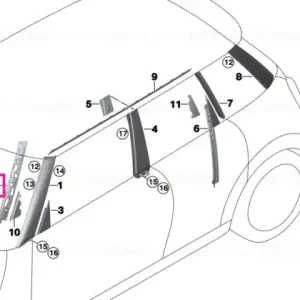 Cumpără acum Etansare stlp A, stanga - BMW - Mini