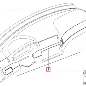 Set capace lemn bord OLIV - BMW Noutate