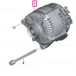 Alternator DENSO 180A - BMW Ieftin