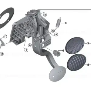Reduceri Complete pedal assembly - BMW - Mini