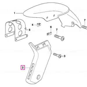 Vezi acum Capac protector furca dreapta TIEFSCHWARZ - BMW Motorrad