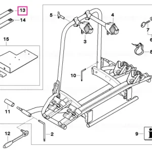 Torque support, rear carrier COOPER, ONE - BMW - Mini Bestseller