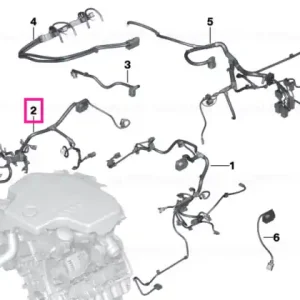 Comandă acum Wiringharness motor modul 2 - BMW