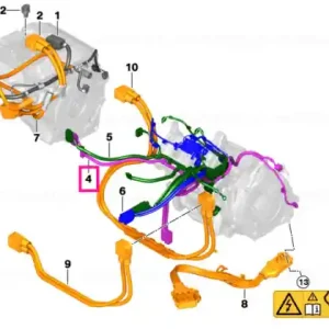 Ultima șansă Wiring harness, engine REME - BMW