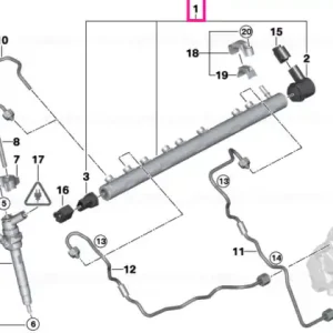 Retur gratuit Pressure accumulator - BMW