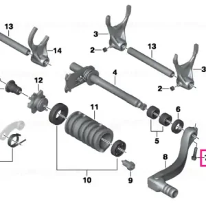 Șurub M6X20X15,5 - BMW Motorrad Reducere extra