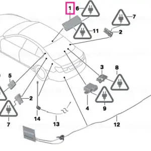 Antenna amplifier, Diversity 868 MHZ - BMW Preț mic