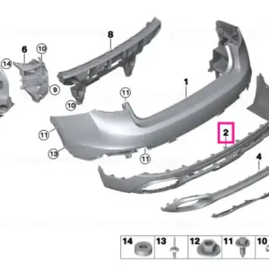 Cumpără acum Panel for bumper, rear PDC - BMW
