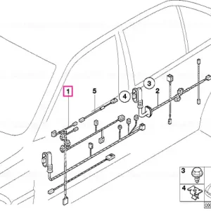Wiring drivers side - BMW Calitate înaltă
