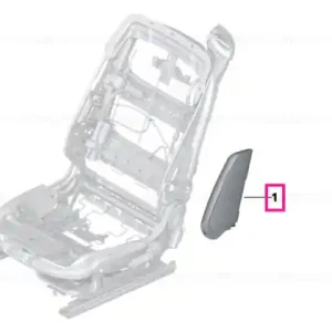 Side airbag, front right seat COHIBABARAUN - BMW Plată sigură