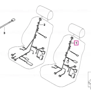 Reducere specială Wiring drivers side - BMW