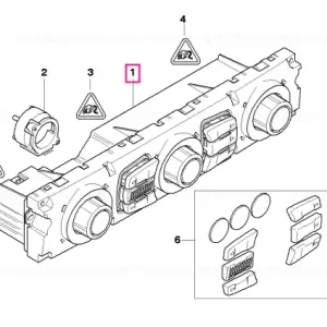 Control unit, automatic air cond.,High - BMW Promoție
