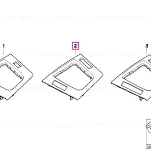Retur ușor Depositing box bottom panel OLIV - BMW