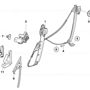 Cel mai vândut Corner moulding, interior right - BMW