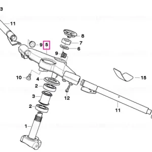 Chilipir Control arm bridge - BMW Motorrad