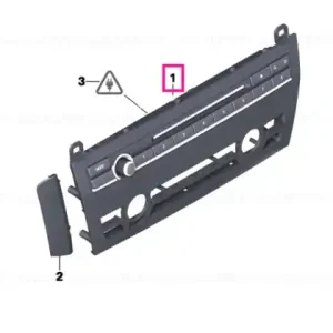 Cel mai vândut Kit reparare radio și panou A/C - BMW