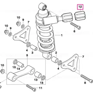 Discount Volan reglare arc strut - BMW Motorrad