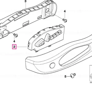 Actuation unit right - BMW Cumpărături sigure