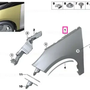 Vezi acum Side panel, front right - BMW