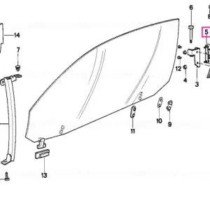 Roller guide front left - BMW Disponibil imediat