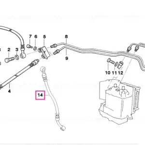 Cumpără acum Furtun frână - BMW Motorrad