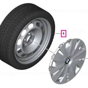 Roată completă de iarnă - Steel wheel 12 cu anvelopa Continental Winter Contact TS830P - 195/65R16 92H - BMW Seria 2 F45 Reducere