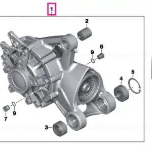 Cutie de viteze unghiulară I=2.75 - BMW Motorrad Noutate
