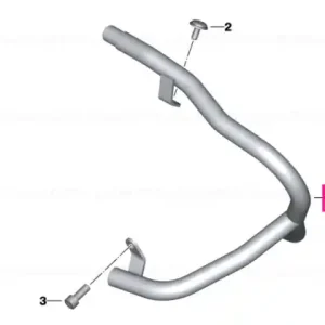 Left engine protection bar SW - BMW Motorrad Ieftin