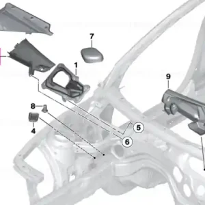 Attachment, partition wall - BMW Preferatul clienților