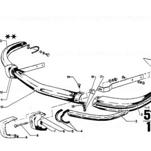 Bumper front right - BMW Preț promoțional