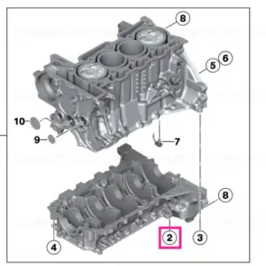 Șurub hexagonal cu șaibă - M9X115 - BMW - Mini Reduceri