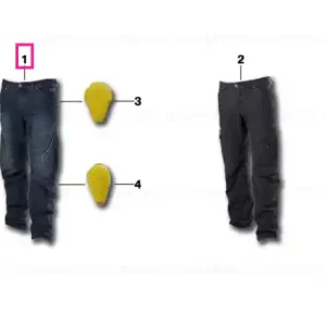 Trousers City denim, ladies 36 - BMW Motorrad Cumpără acum