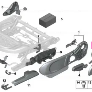 Cel mai bun preț Pârghie inversare stânga - BMW - Mini