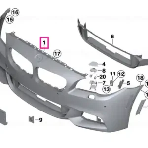 Cumpără acum Capac ornamental bara spate M - BMW