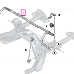 Stabilizer, front D=23MM - BMW - Mini Transport gratuit