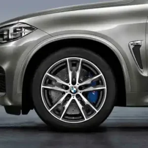 Reduceri Janta aliaj usor - M Performance Double Spoke 611M - Bicolor Gri/Argintiu (OrbitGrey / Bright Turned) - 10Jx20 ET:40 - BMW X5 M F85, X6 M F86