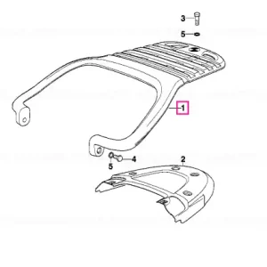 Promoție Luggage carrier SILBER - BMW Motorrad