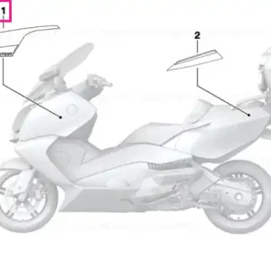 Calitate înaltă Lettering, left - BMW Motorrad
