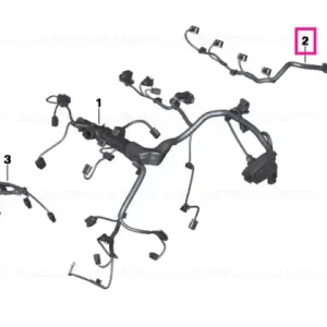Wiring harness, engine, injector module - BMW - Mini Discount