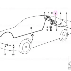 Senzor ultrasonic SPARKLINGSILVER - BMW Ofertă de sezon