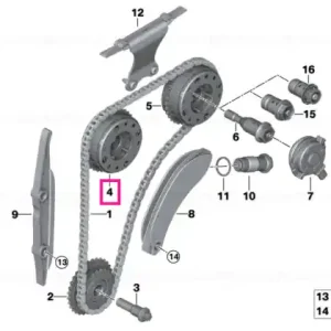 Adjustment unit, inlet camshaft - BMW Transport gratuit