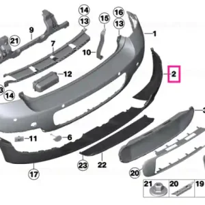 Vezi acum Spoiler centre ALL 4 - BMW - Mini