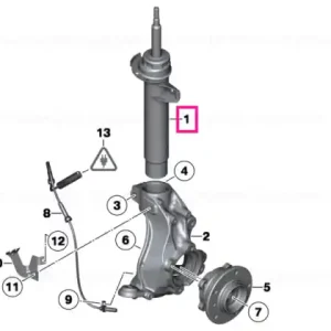 Arc suspensie față stânga - BMW Mai ieftin