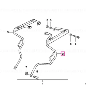 Lichidare de stoc Suport carcasă stânga - BMW Motorrad