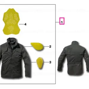 Jacket DownTown men's 54 - BMW Motorrad Popular
