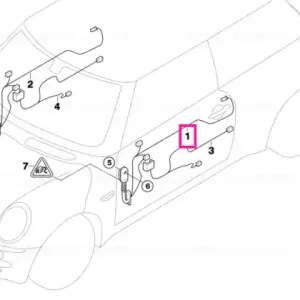Ofertă exclusivă Wiring set HiFi passenger's side - BMW - Mini