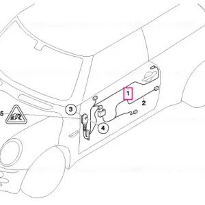 Cumpărături sigure Wiring set Stereo passenger's side - BMW - Mini