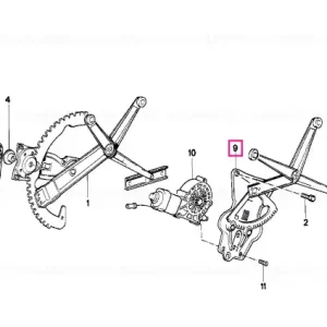 Bestseller Electr.window lifter front left - BMW