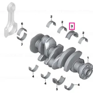 Chilipir Guide-bearing Shell blue 45,00MM (0) - BMW